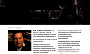 Etiennevermeersch.be thumbnail