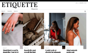 Etiquettemagazine.ro thumbnail
