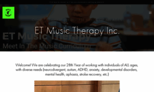 Etmusictherapy.com thumbnail