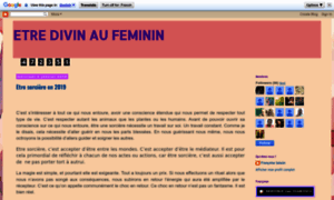 Etredivinaufeminin.blogspot.fr thumbnail