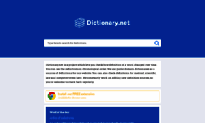 Etymology-dictionary.com thumbnail