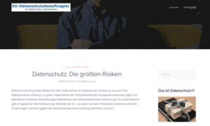 Eu-datenschutzbeauftragter-im-dienst-ihres-unternehmens.de thumbnail