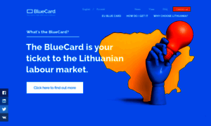 Eubluecard.lt thumbnail