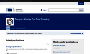 Eudatasharing.eu thumbnail