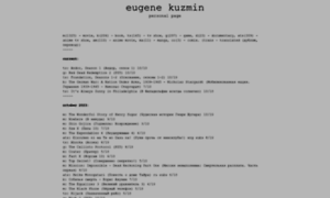 Eugenekuzmin.ru thumbnail