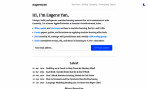 Eugeneyan.com thumbnail