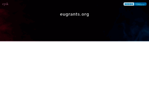 Eugrants.org thumbnail