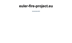 Euler-fire-project.eu thumbnail