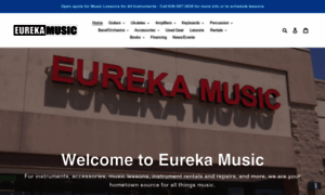 Eurekamusiccenter.com thumbnail