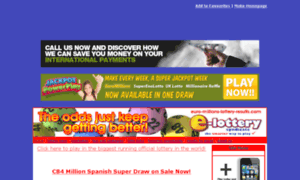 Euro-millions-lottery-results.com thumbnail