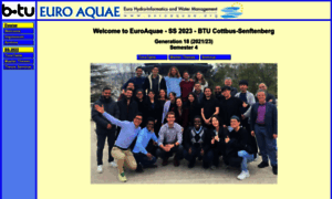 Euroaquae.tu-cottbus.de thumbnail