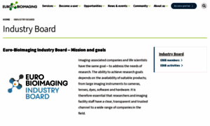 Eurobioimaging-industryboard.com thumbnail