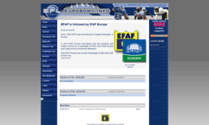 Eurobowl.info thumbnail