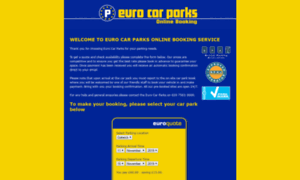 Eurocarparksonline.co.uk thumbnail