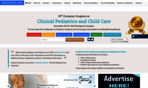 Euroclinical.pediatricsconferences.com thumbnail