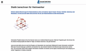 Eurocode-statik-online.de thumbnail