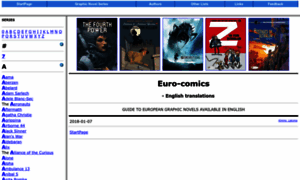 Eurocomics.info thumbnail