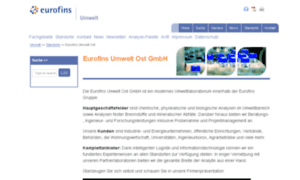 Eurofins-umwelt-ost.de thumbnail