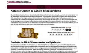 Eurolottoquoten.com thumbnail