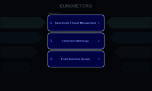 Euromet.org thumbnail