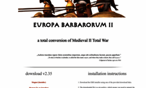 Europabarbarorum.org thumbnail
