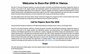 Europar2015.org thumbnail