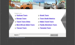 Europe-tours.info thumbnail