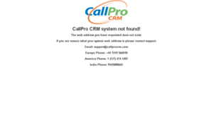 Europe2.callprocrm.com thumbnail