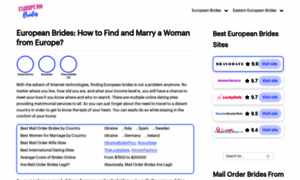 European-brides.net thumbnail