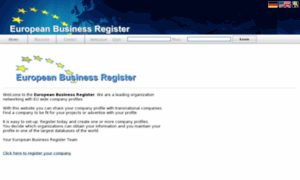 European-business-register.net thumbnail