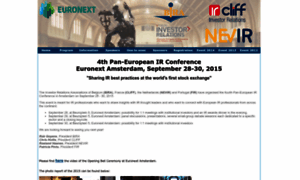 European-ir-conference.com thumbnail