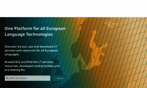 European-language-grid.eu thumbnail