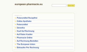 European-pharmacie.eu thumbnail