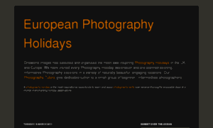 European-photography-holidays.co.uk thumbnail