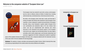 European-union-law.schutze.eu thumbnail