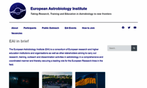 Europeanastrobiology.eu thumbnail