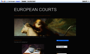 Europeancourts.blogspot.com thumbnail