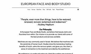 Europeanfaceandbodystudio.com thumbnail