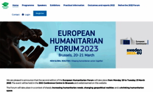 Europeanhumanitarianforum.eu thumbnail