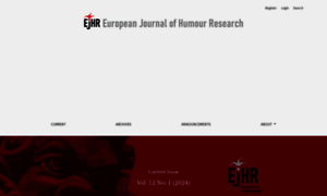 Europeanjournalofhumour.org thumbnail