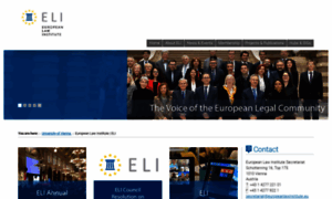 Europeanlawinstitute.eu thumbnail