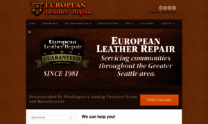 Europeanleatherrepair.com thumbnail