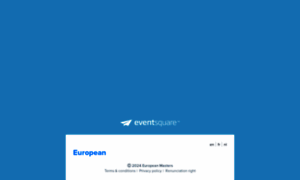 Europeanmasters.eventsquare.co thumbnail