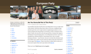 Europeanparty.com thumbnail
