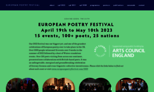 Europeanpoetryfestival.com thumbnail