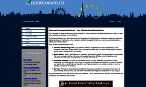 Europeansafelist.com thumbnail