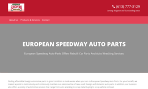 Europeanspeedwayautoparts.ca thumbnail