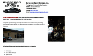 Europeansportgarage.com thumbnail