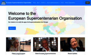 Europeansupercentenarians.org thumbnail