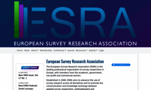 Europeansurveyresearch.org thumbnail